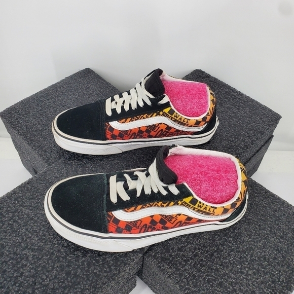 VANS OLD SKOOL LOGO FLAME SHOES MEN 5 WOMEN SIZE 6.5 SNEAKERS - Picture 4 of 12